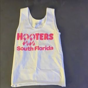 Hooters xs breast cancer awareness top